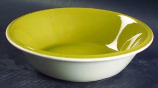 Mikasa Avocado Green Coupe Soup Bowl, Fine China Dinnerware   Accent Line, Avoca